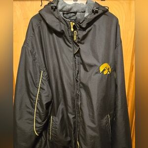Crable Iowa Hawkeyes Fleace Lined Jacket XL